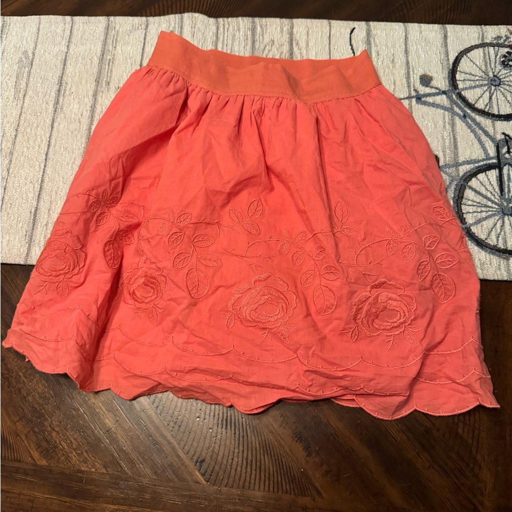 Coral skirt